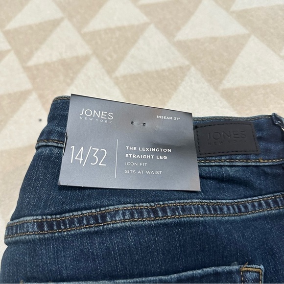 Lexington Straight Leg Jeans, Indigo Westpoint Wash - Picture 4 of 6